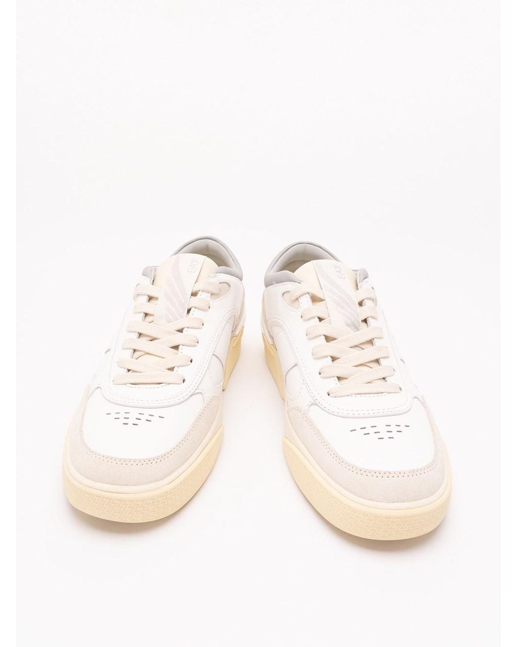 EA7 White Sneakers Otg for men