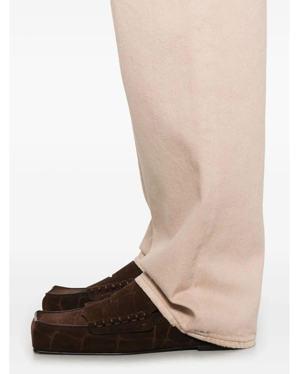 Golden Goose Deluxe Brand Natural Classic 100% Cotton Jeans