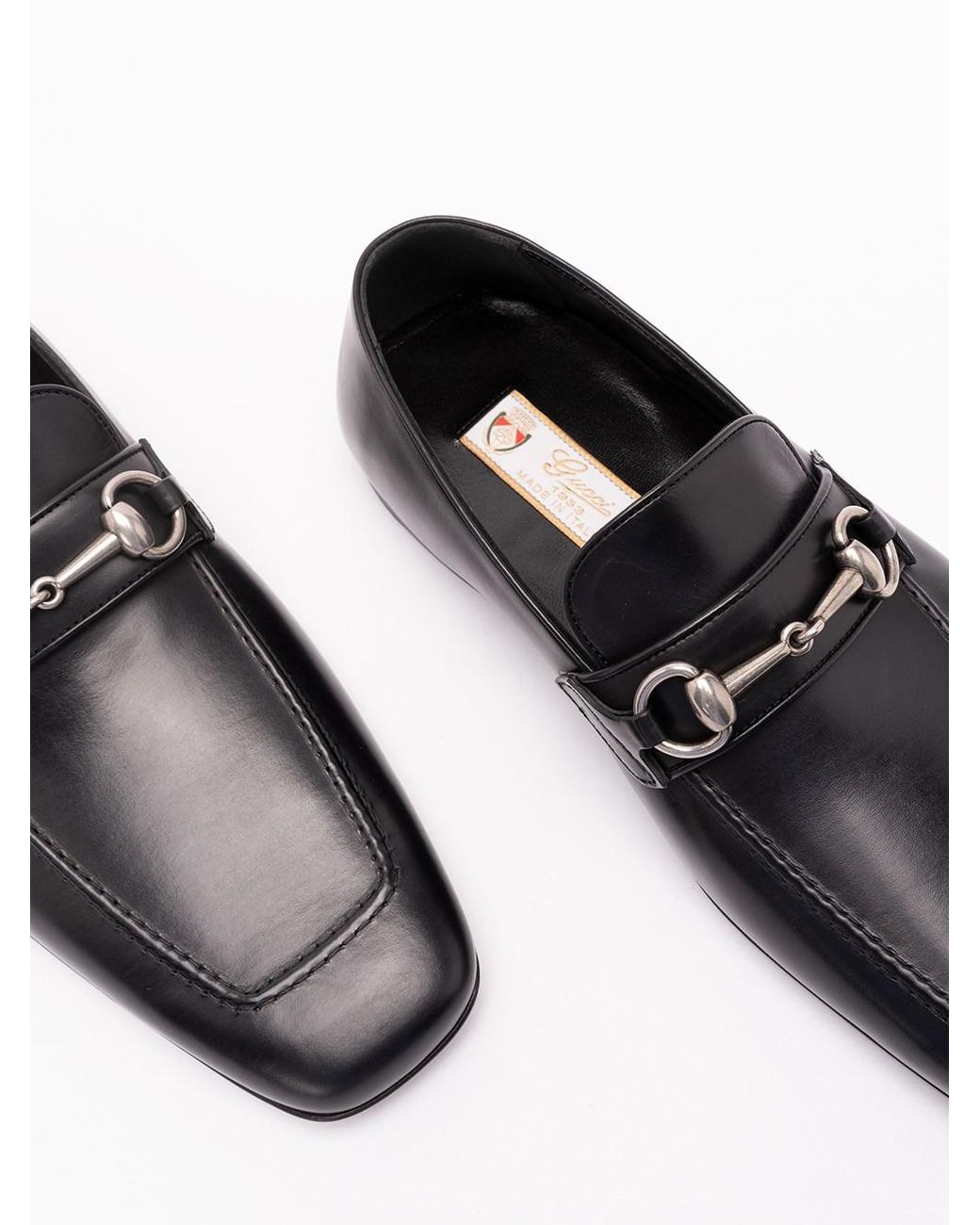 Gucci White Loafers With Horsebit for men