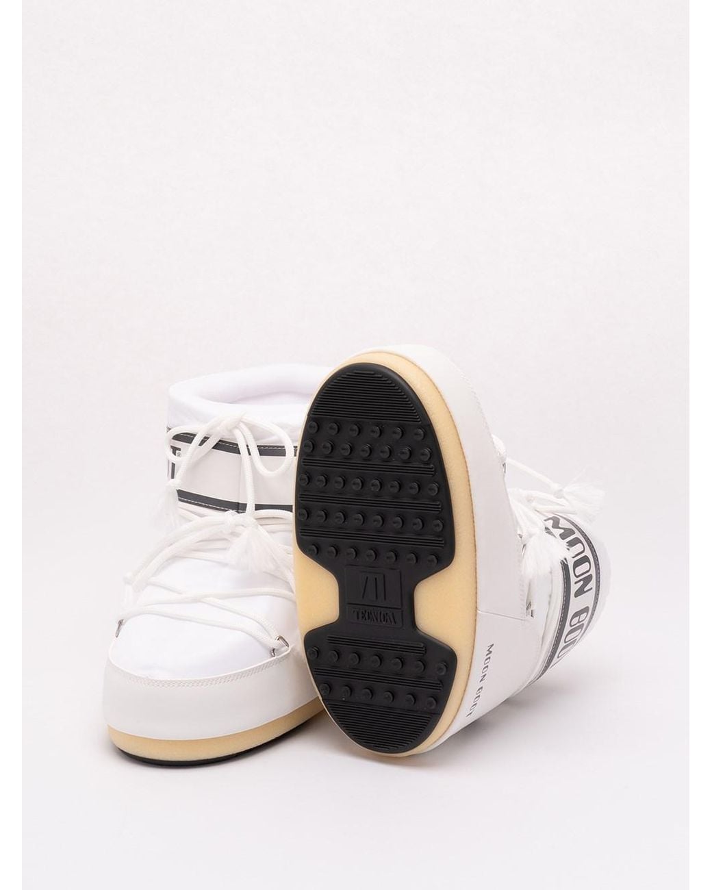 Moon Boot White 'Icon Low Nylon' Boots