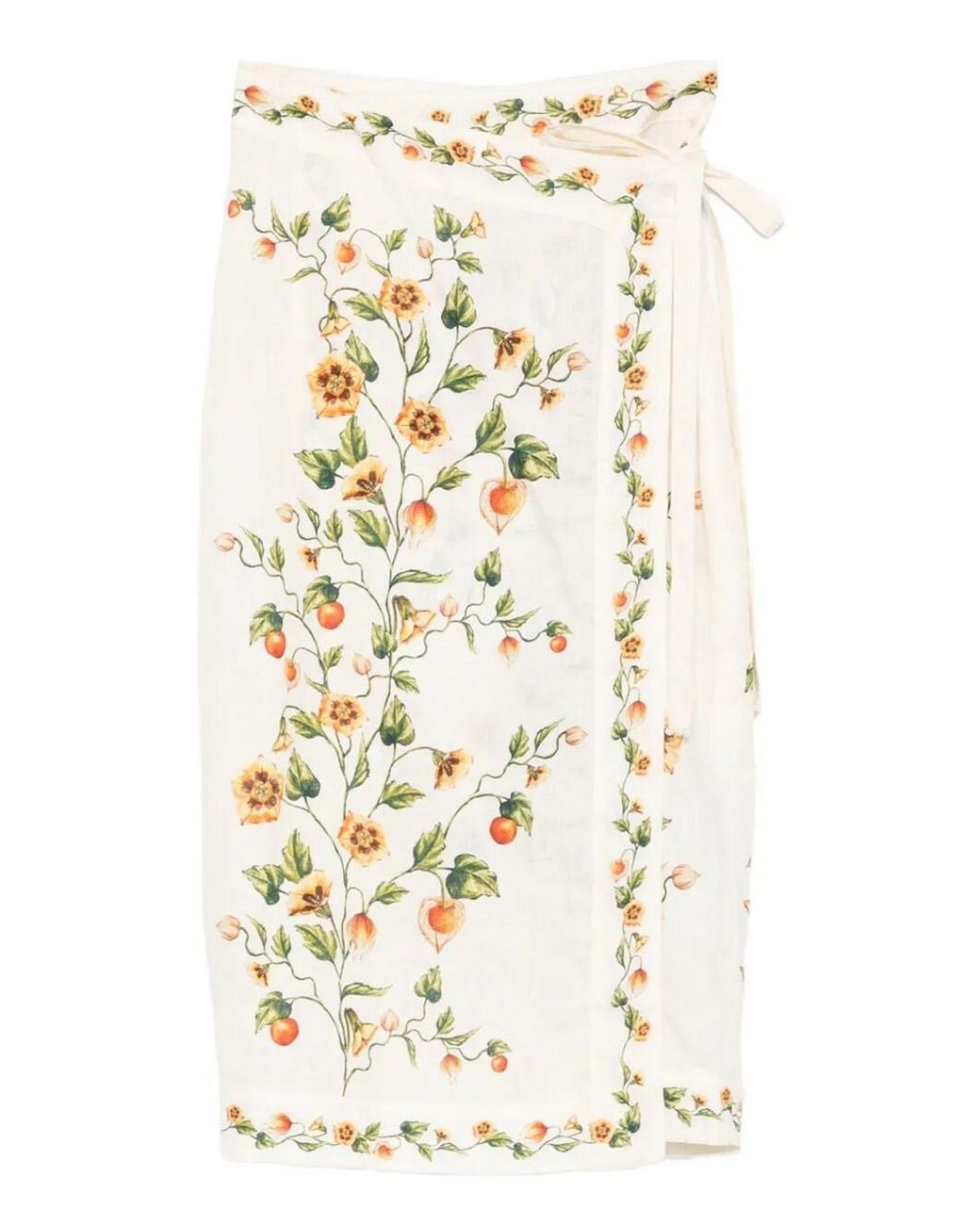 Agua Bendita White 'Luna Midi Uchuva' Cover-Up