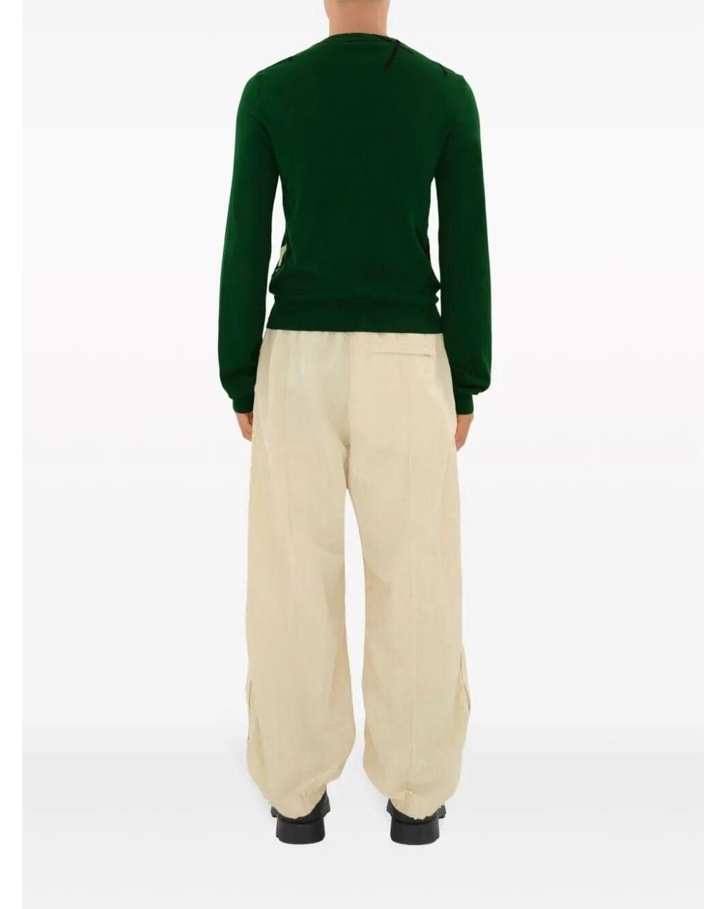 Burberry Natural Nude Cotton Pants for men