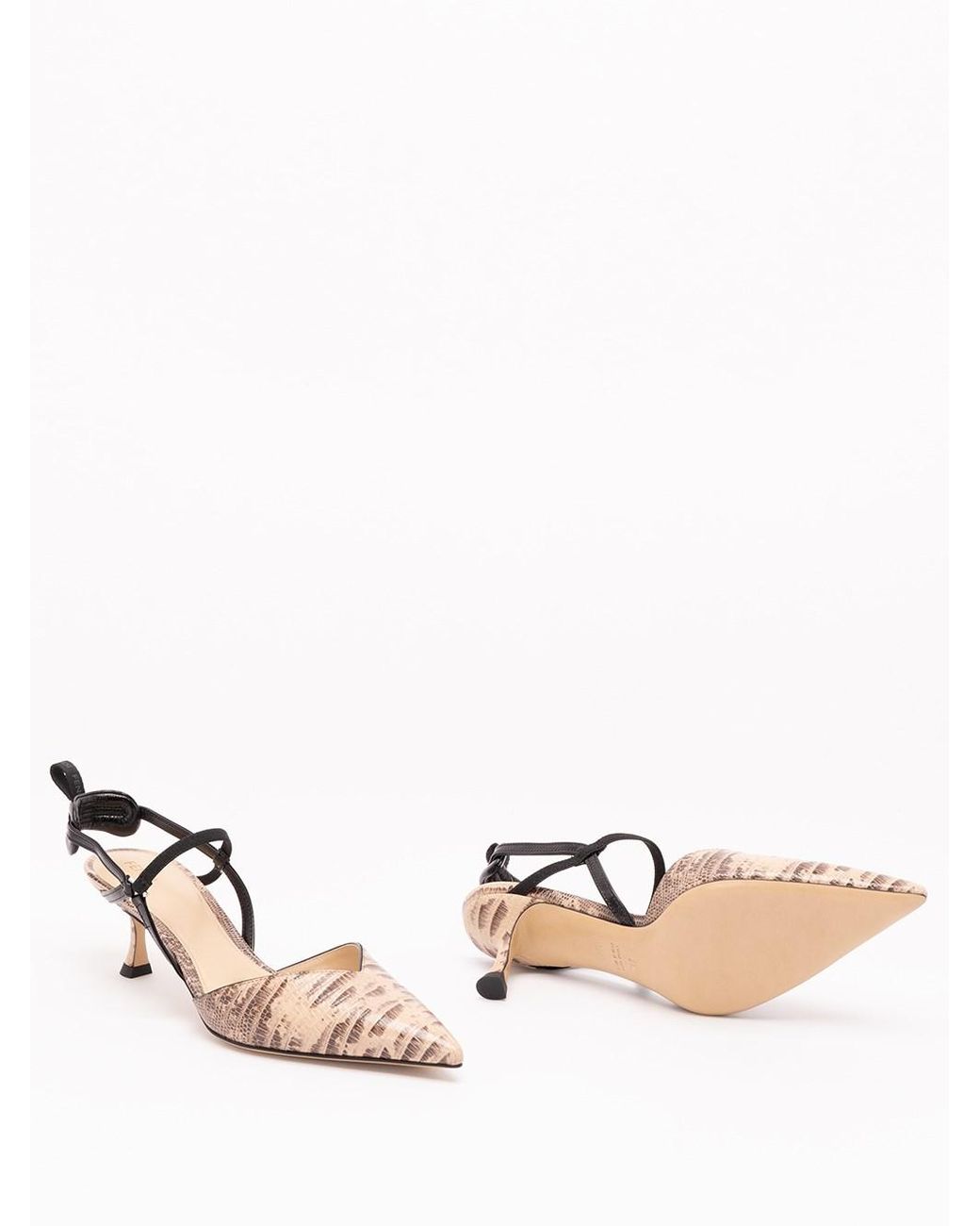 Fendi White 'Colibri Lite' Slingback