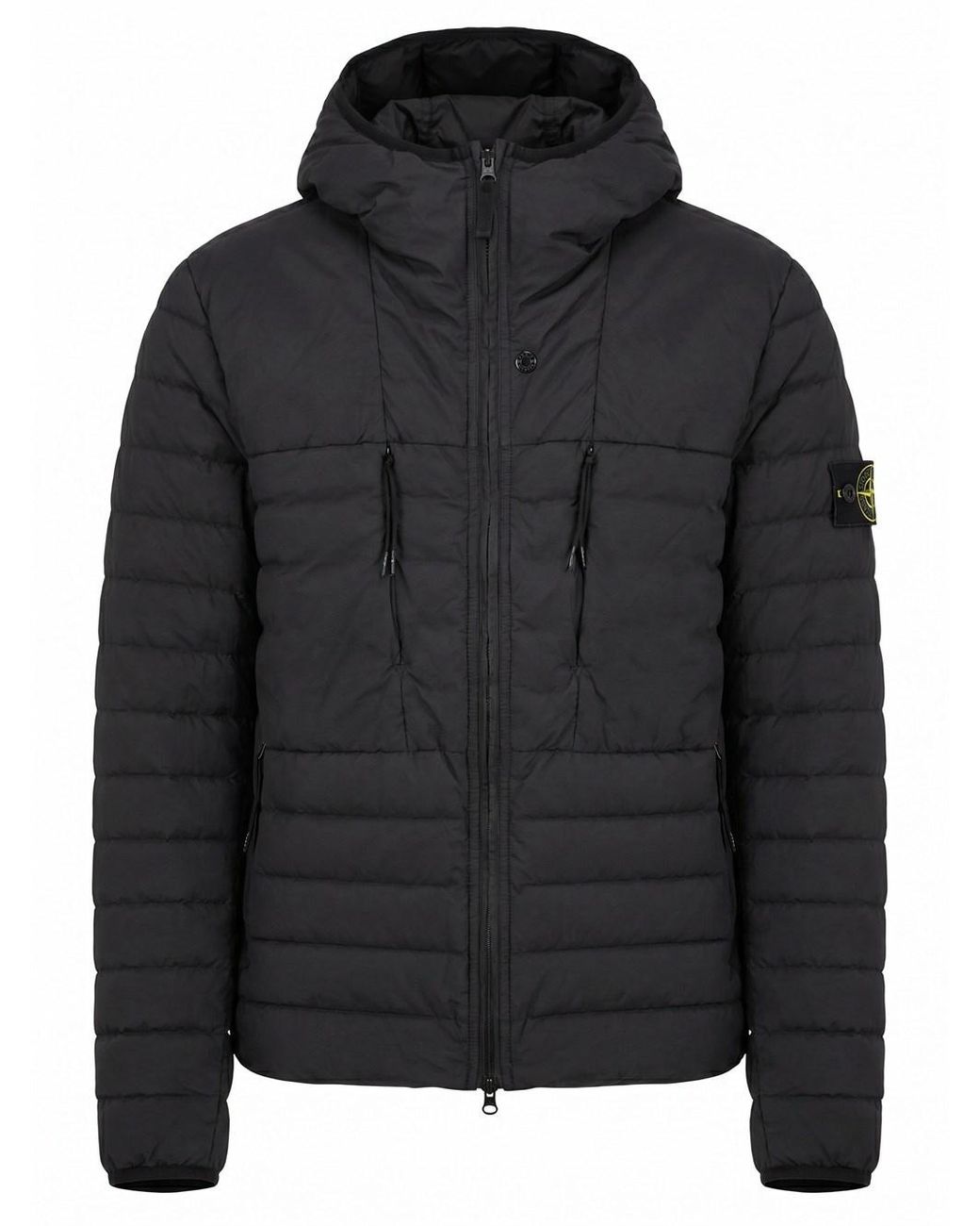 Stone Island Black Seamless Tunnel Nylon Down-Tc Jacket for men