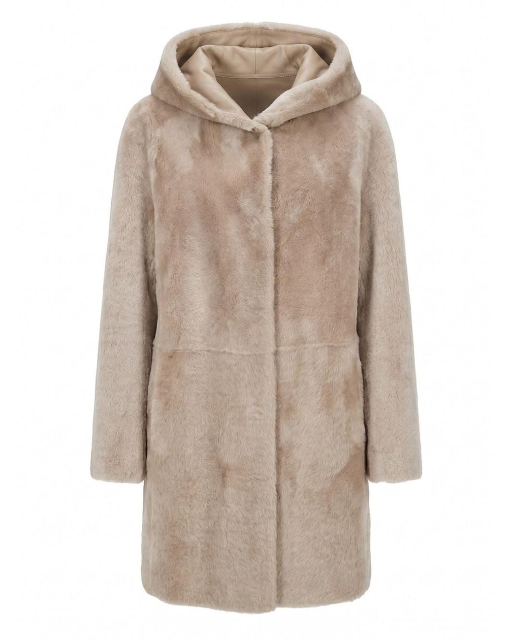 Manzoni 24 Natural Shearling Coat