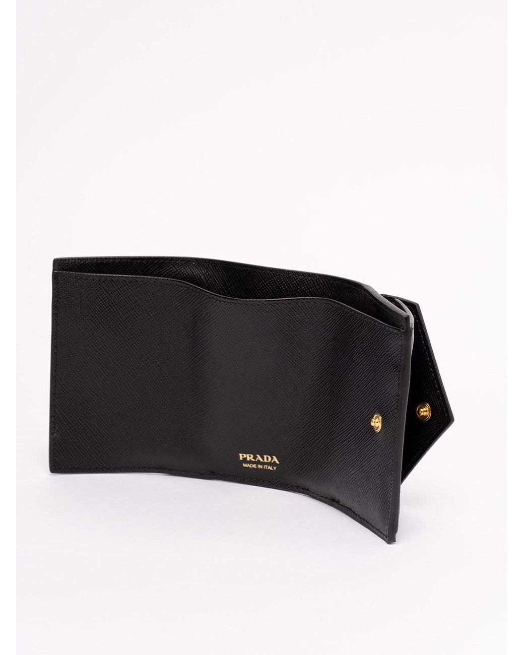 Prada Beige Saffiano Leather Bow Zip Around Wallet Prada | TLC
