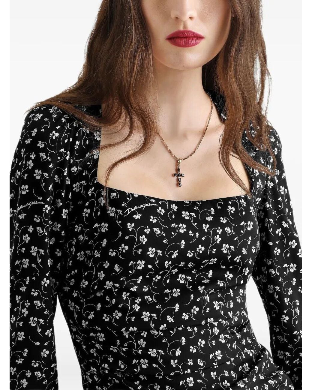 Dolce & Gabbana Black Mini Dress