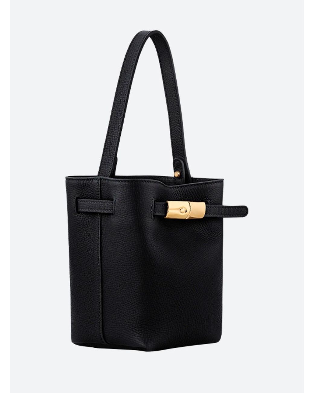 Longchamp Black 'Le Smart Flow' Extra Small Bucket Bag