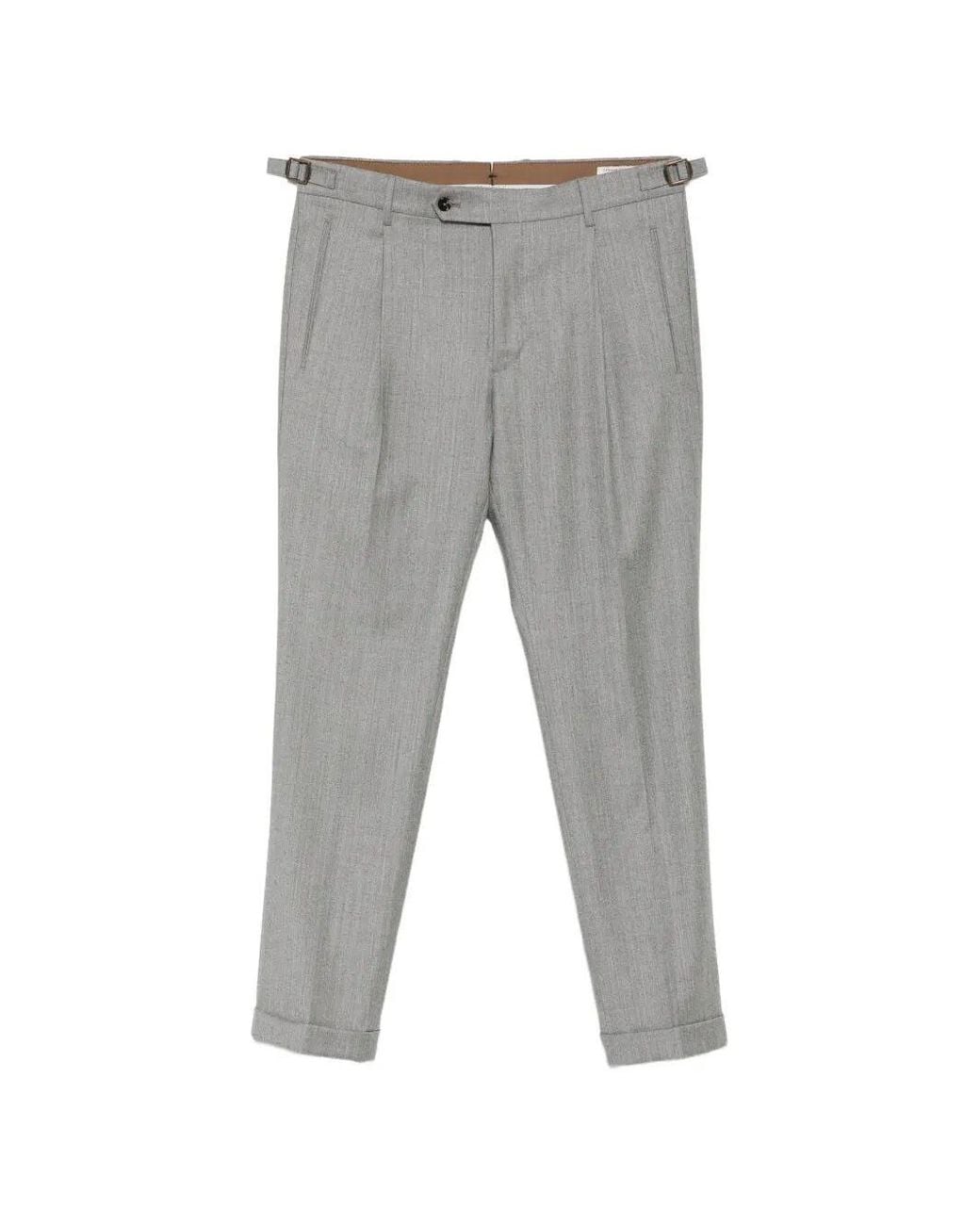 Berwich Gray Pants for men
