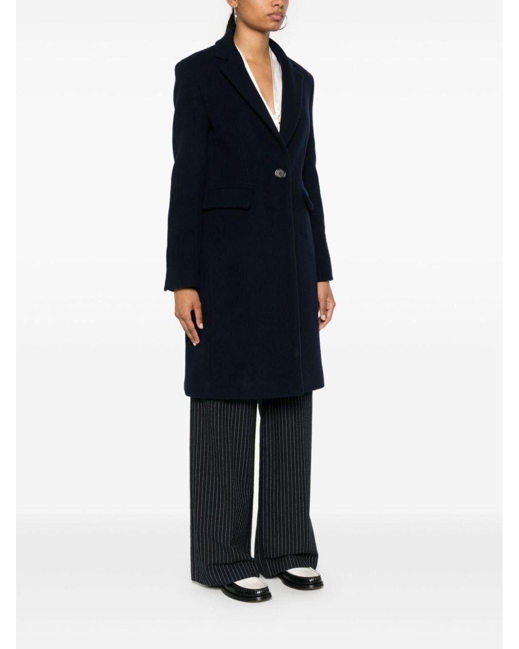 Pinko Black 'Cambogia' Coat