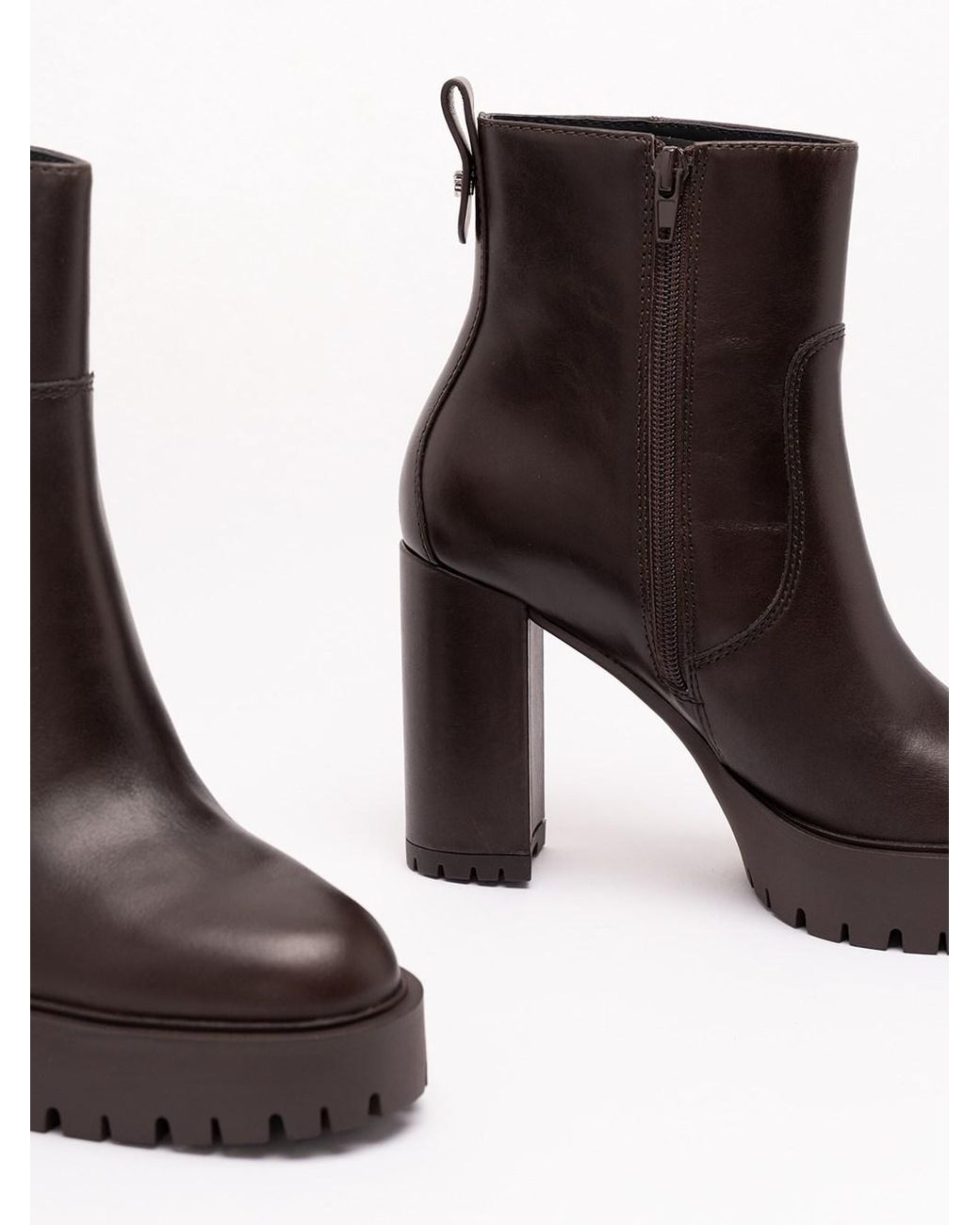 Pinko Brown 'Clara 01' Ankle Boots