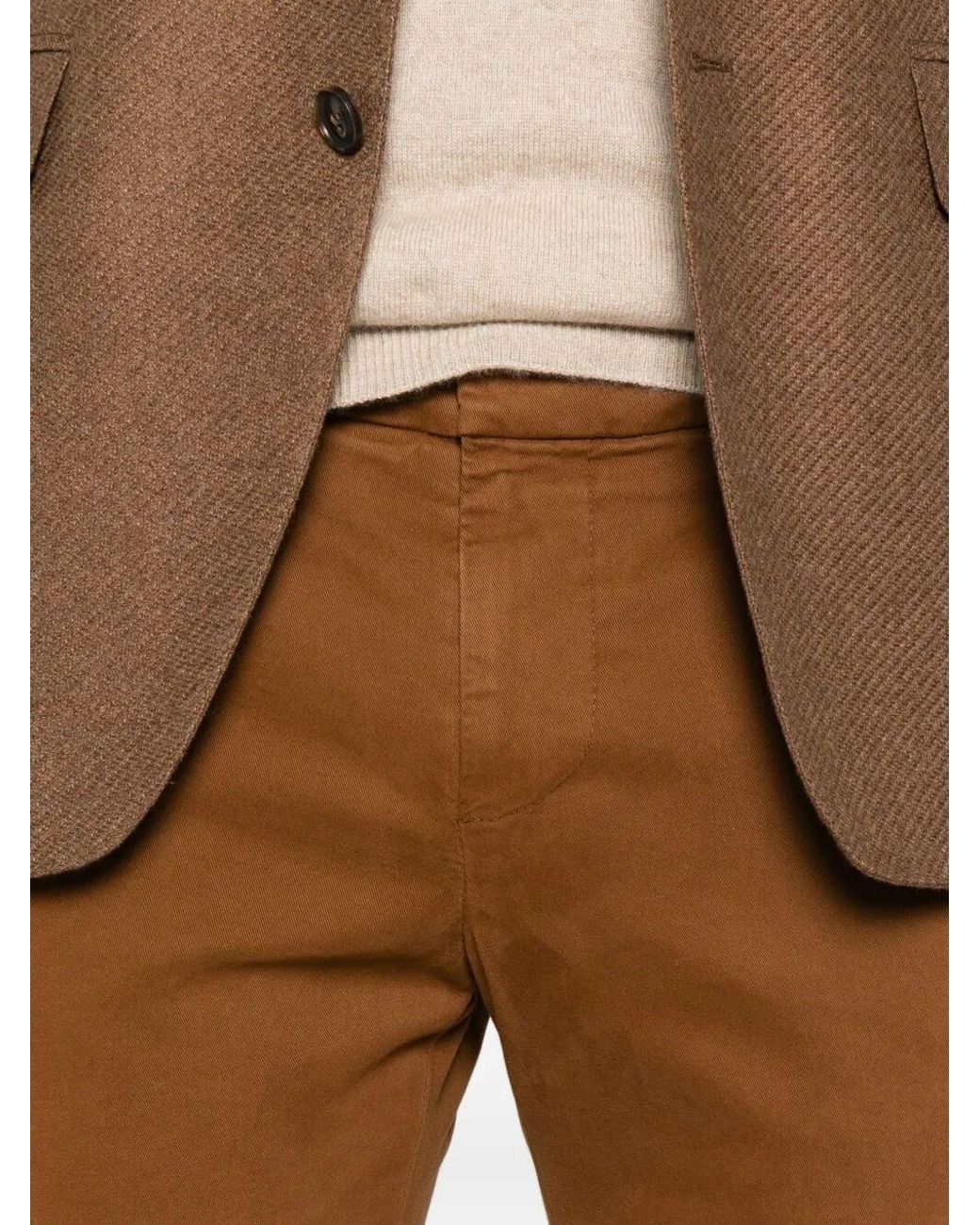 Dondup Brown 'Gaubert' Pants for men