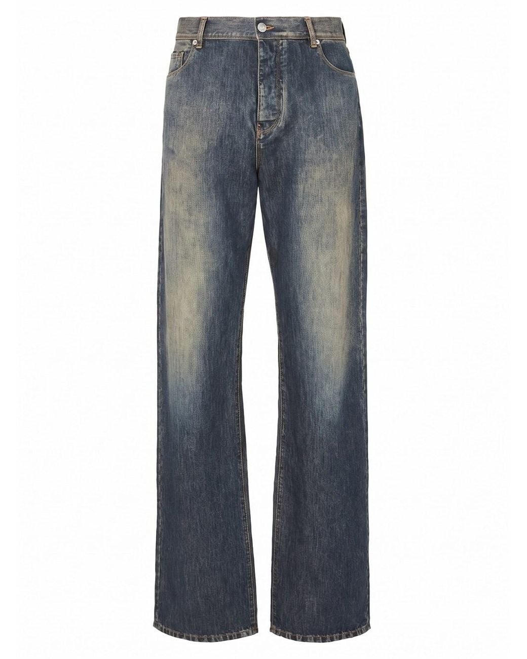 Fendi Blue Jeans Regular Waist for men