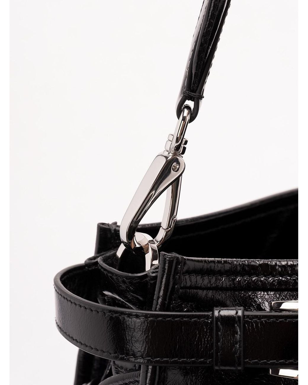 Prada Black Bonnie Leather Shoulder Bag for men