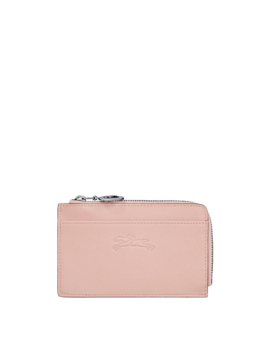 Longchamp Pink 'Le Pliage Xtra' Card Holder