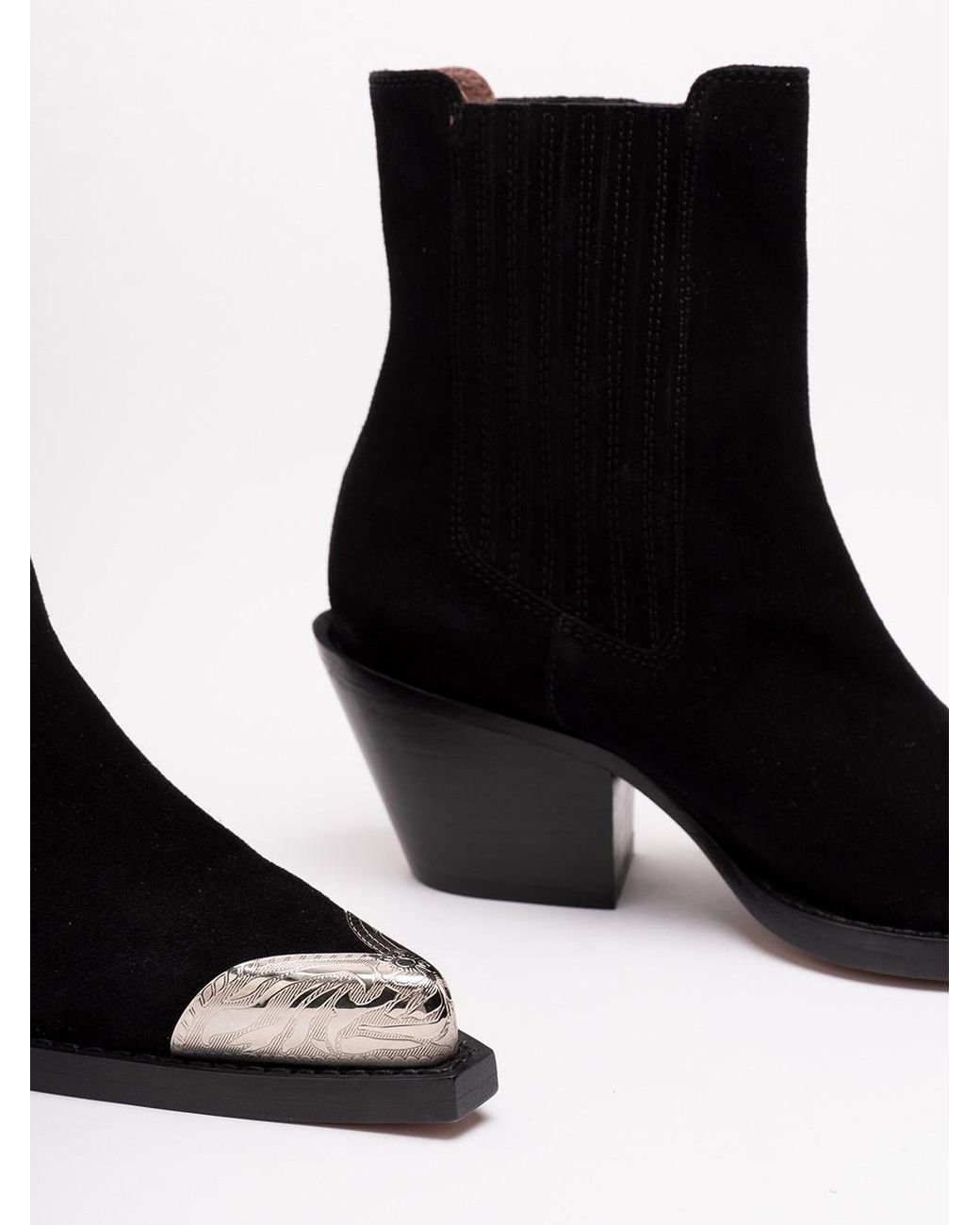 Paris Texas Black 'Dallas' Boots