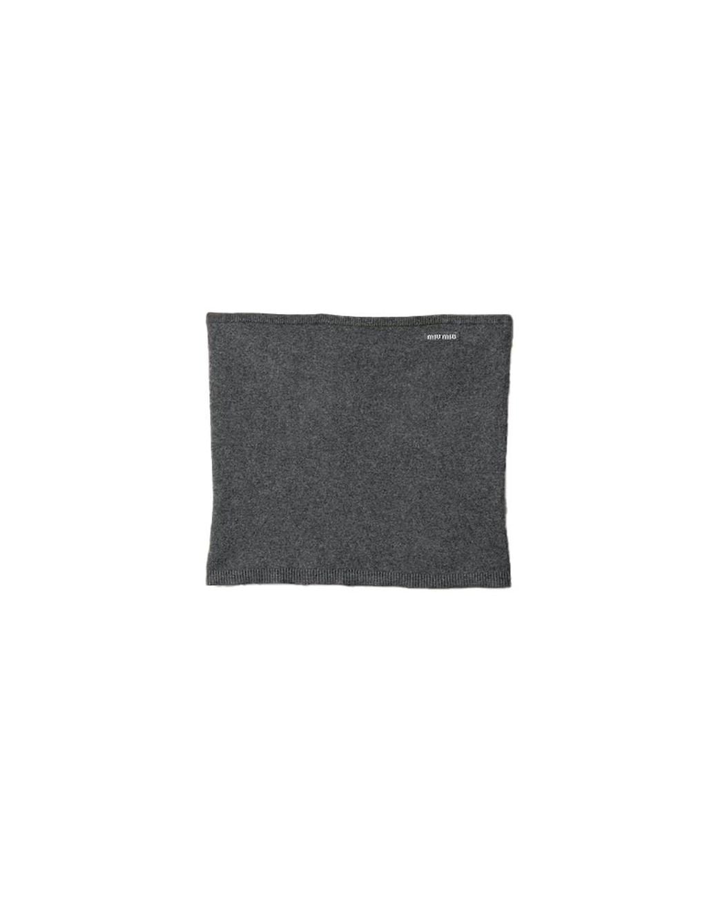 Miu Miu Black Cashmere Top