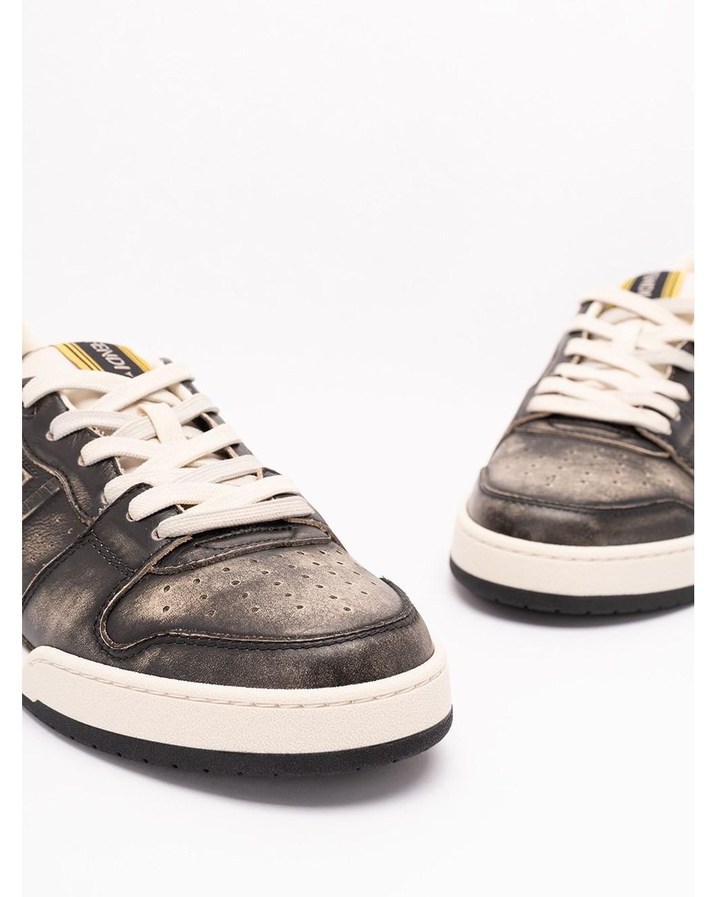 Fendi White 'Match' Sneakers for men