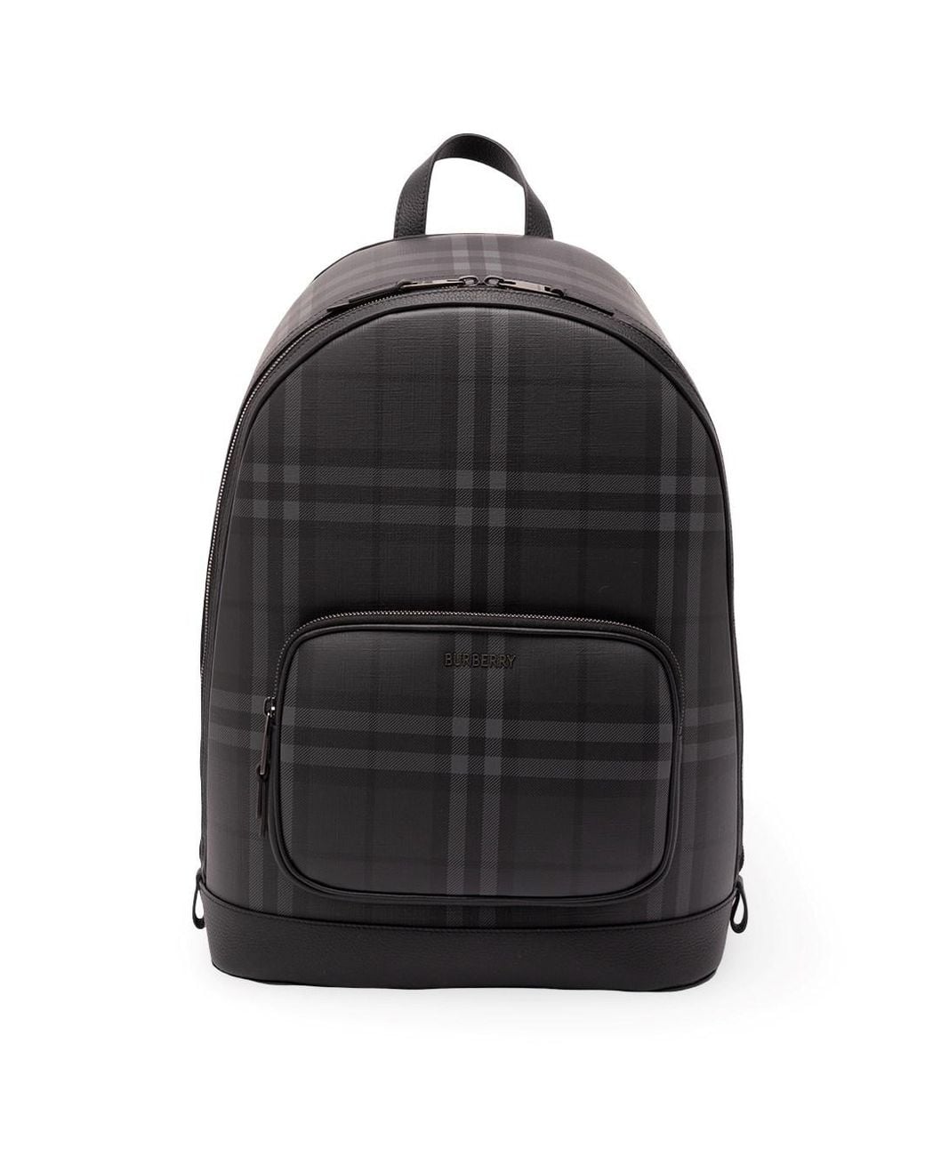 Burberry Black Zip Backpack for men