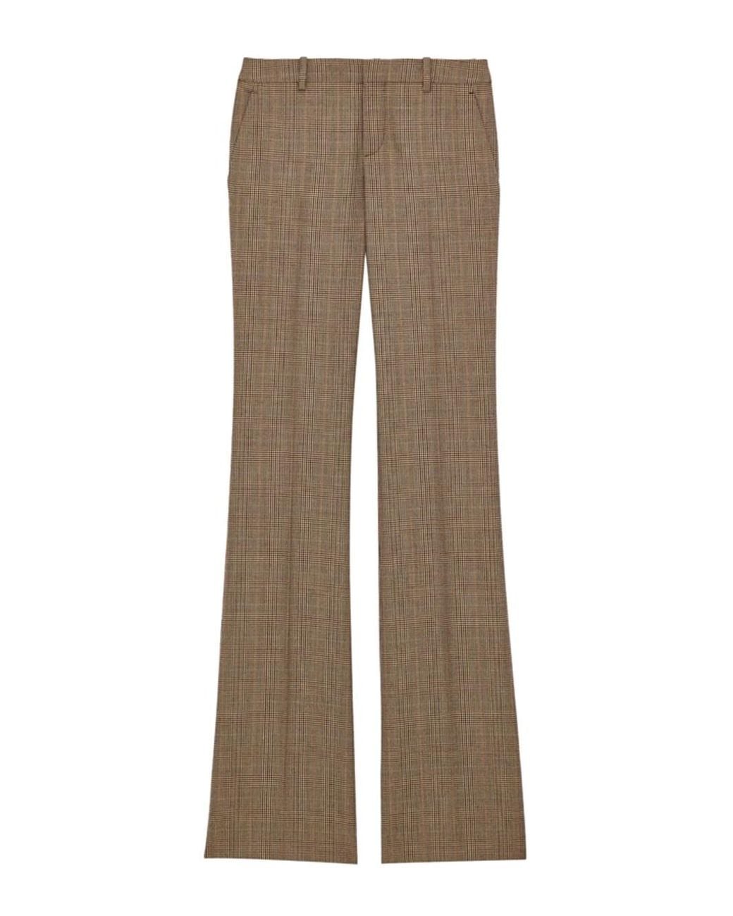 Saint Laurent Natural Flared Pants