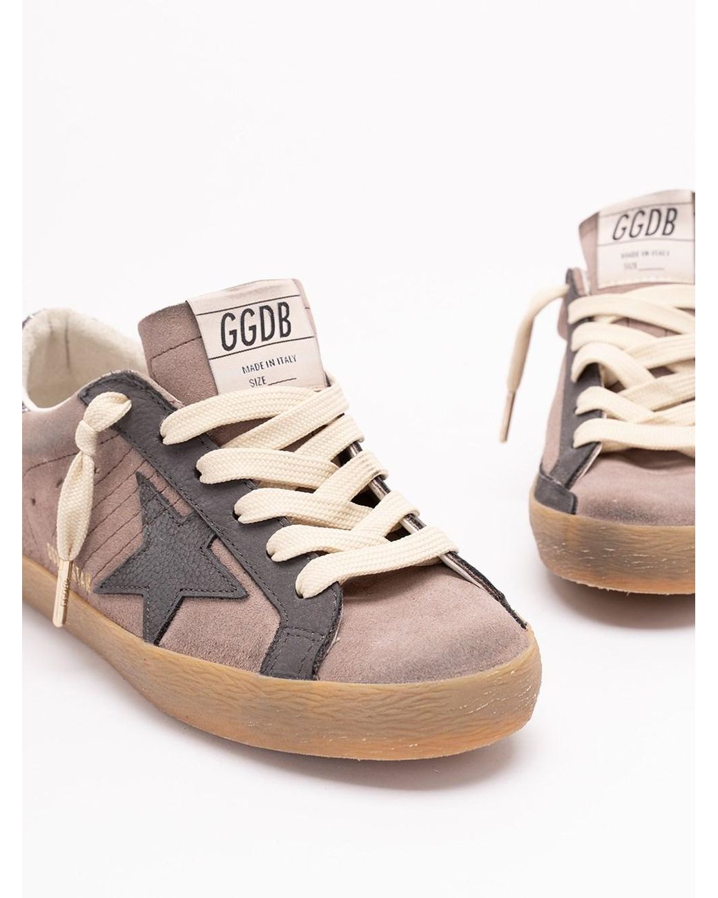 Golden Goose Deluxe Brand Pink 'Super-Star' Sneakers