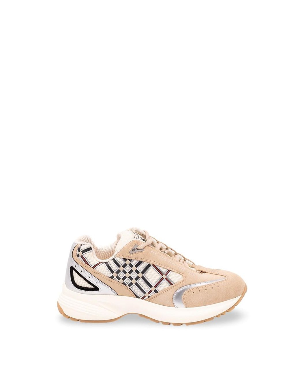 Burberry White Eclipse Sneakers