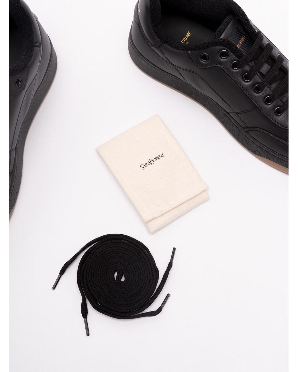 Saint Laurent Black 'Sl/61' Sneakers for men
