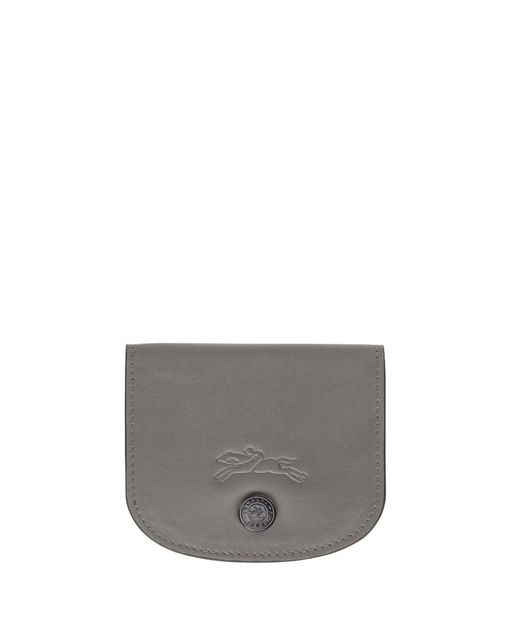Longchamp Gray 'Le Pliage Xtra' Card Holder