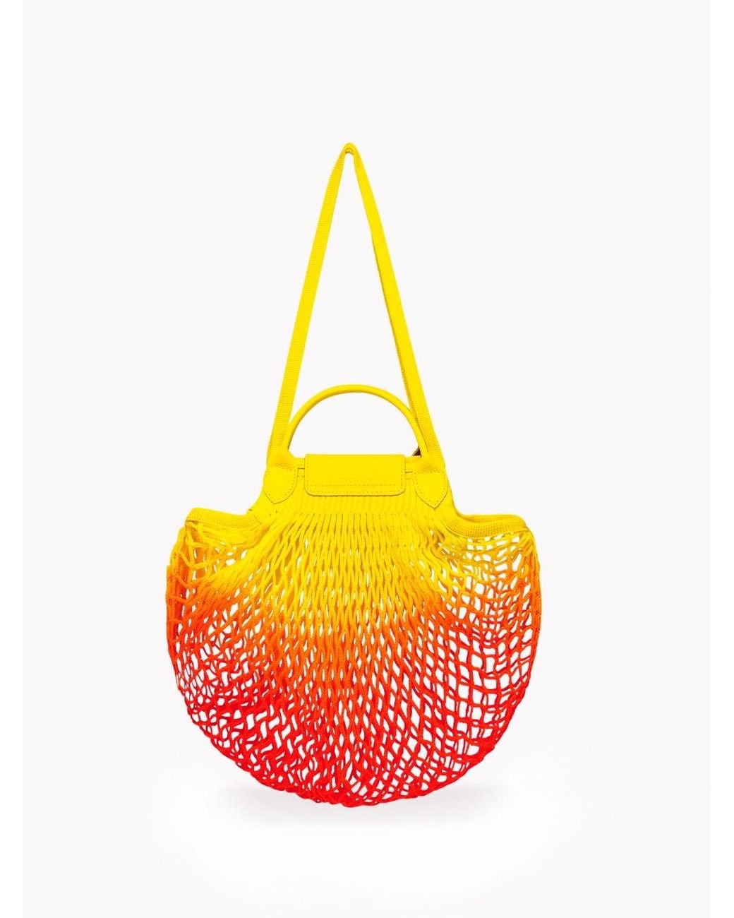 Best price on the market at italist, Longchamp Le Pliage Filet - Mesh Bag  L in 2023