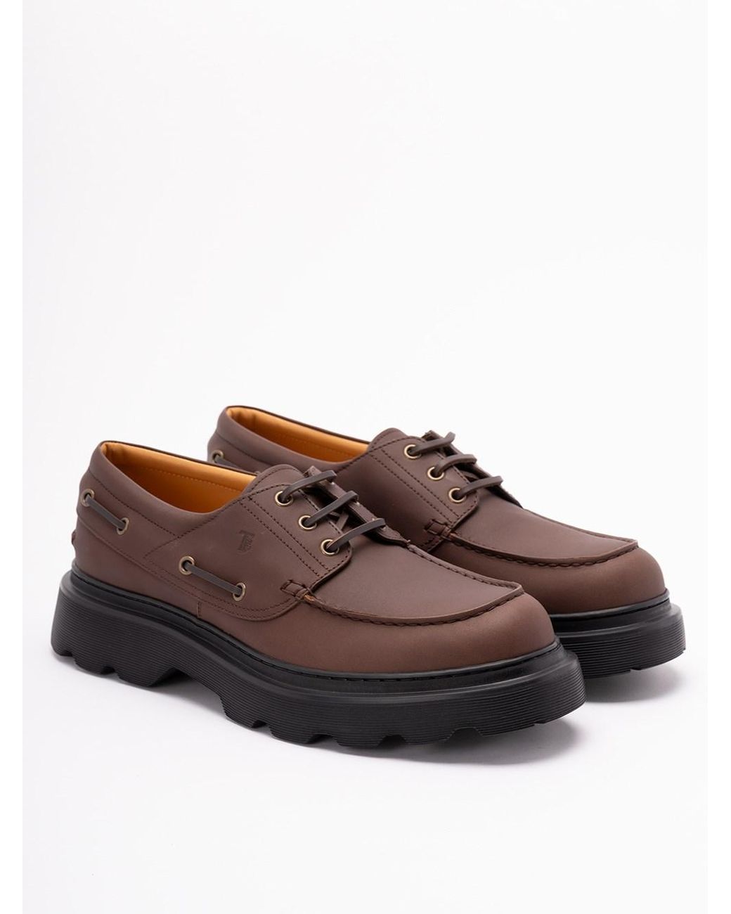 Tod's Brown Lace-Ups for men