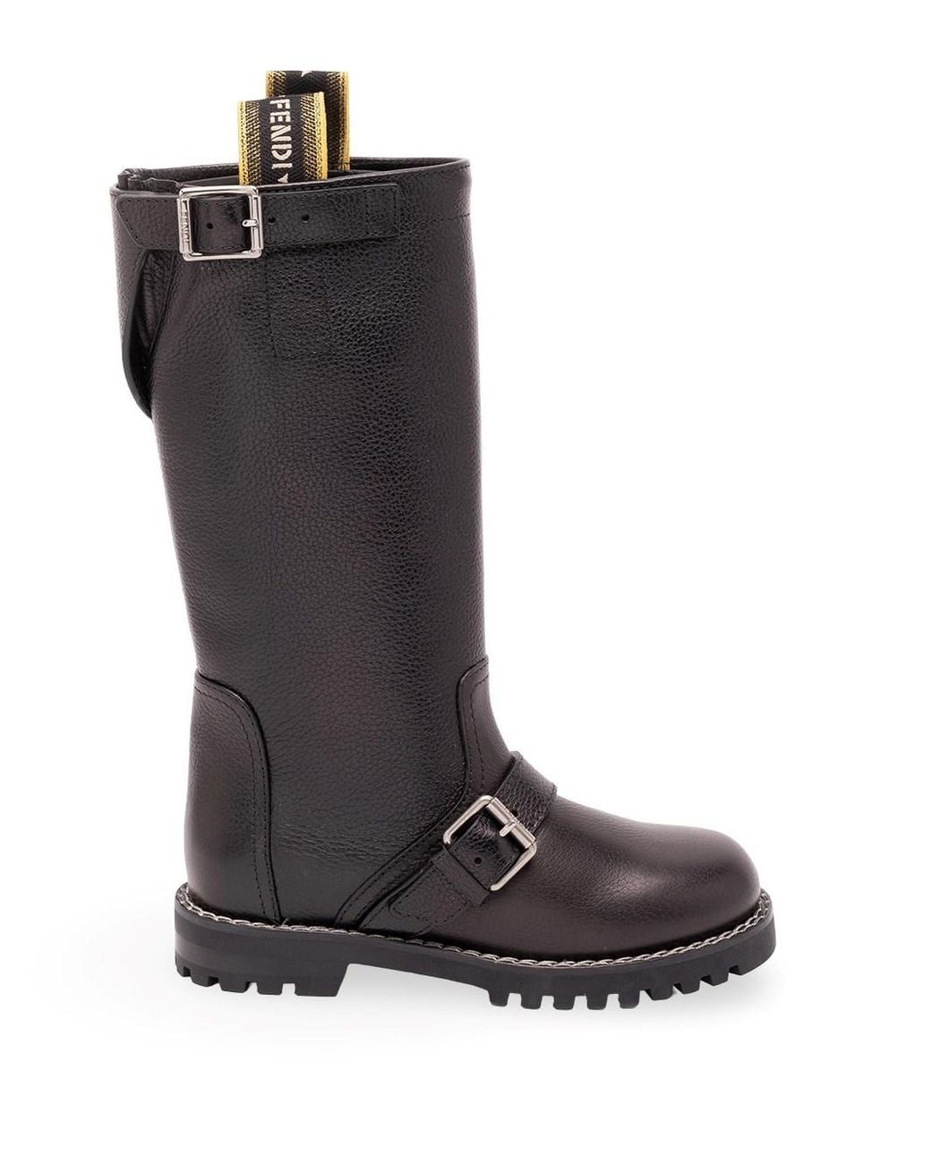 Fendi Black 'Biker' Boots