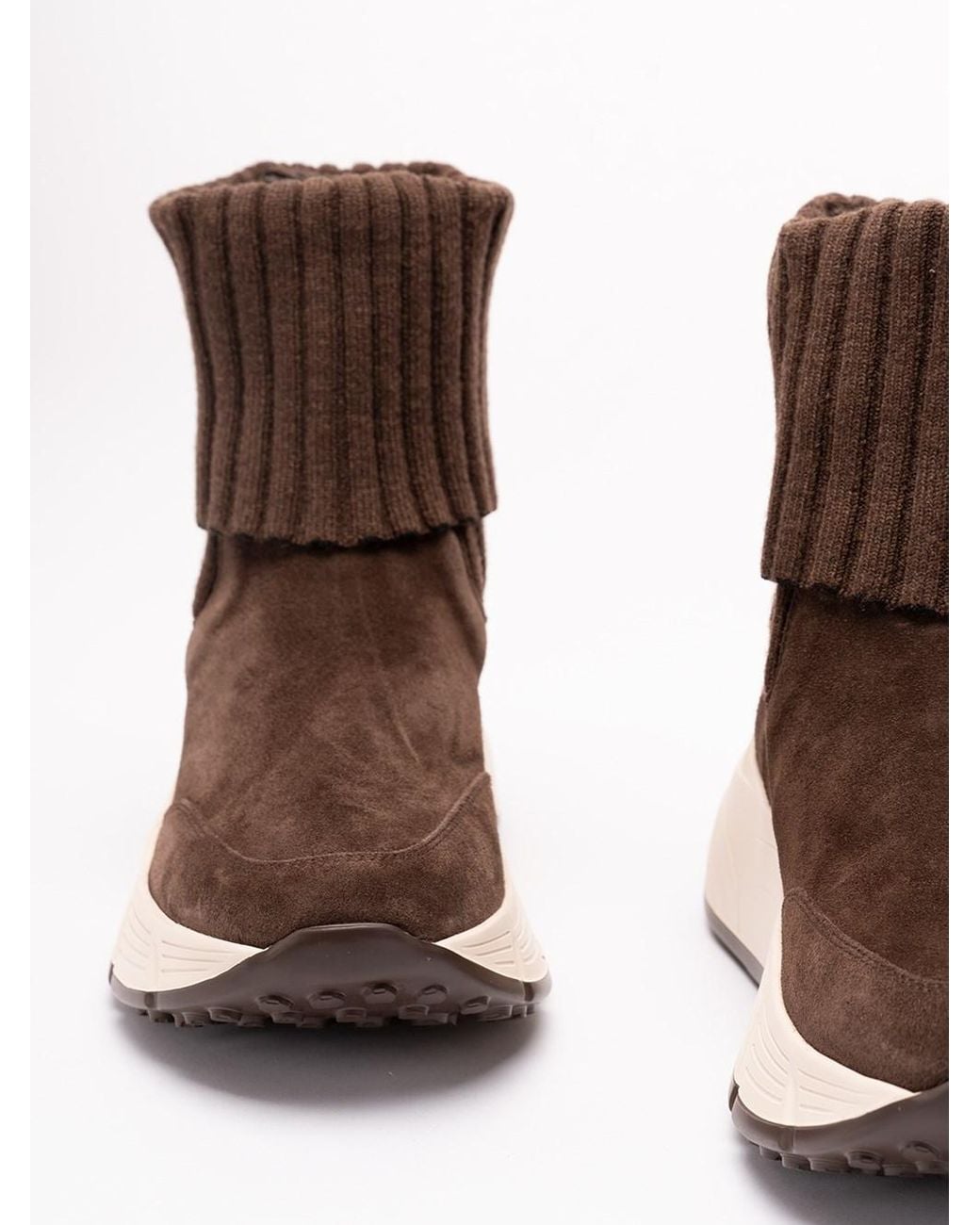 Hogan Brown Chelsea Boots Hi-Fi