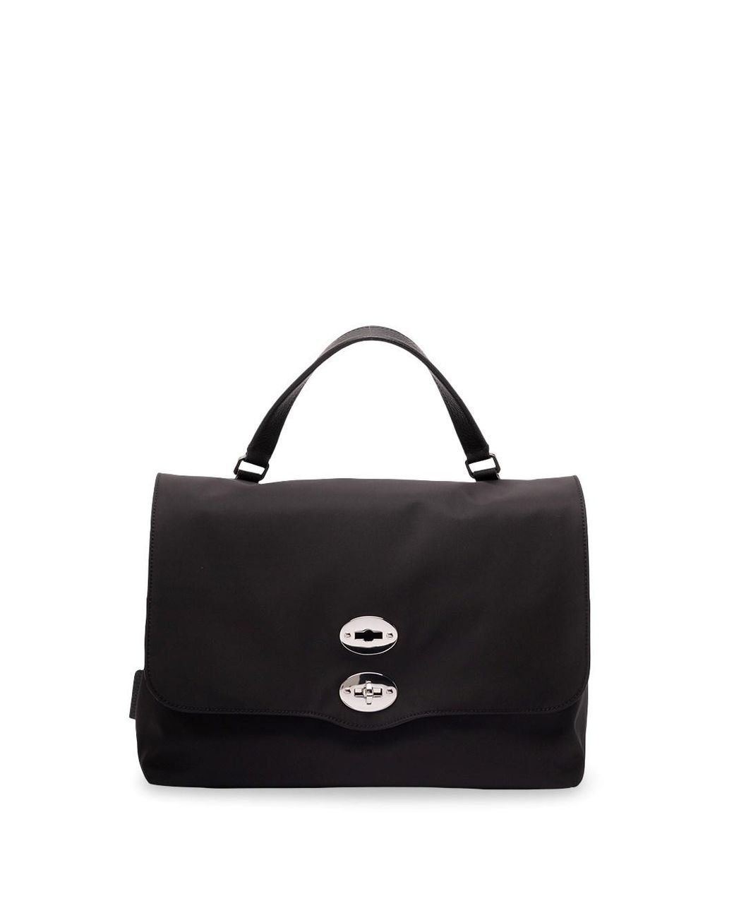 Zanellato Black Medium 'Postina Tokyo' Handbag