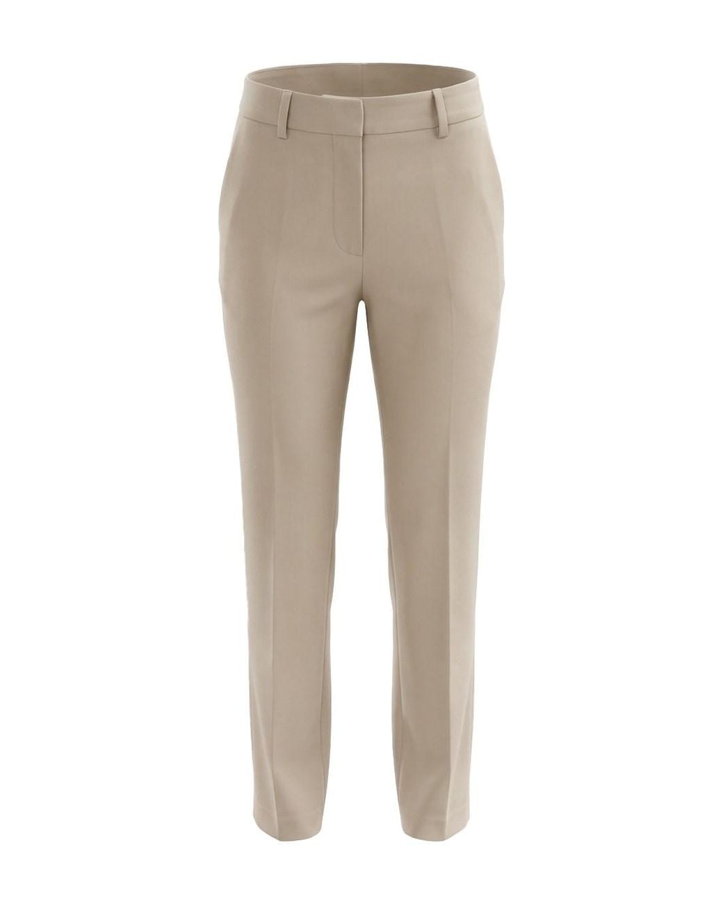 Gucci Natural Straight Leg Pants