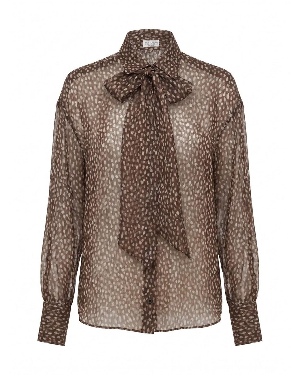 Brunello Cucinelli Brown Shirt