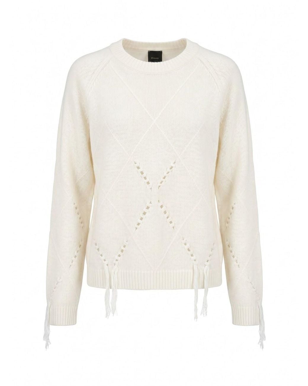 Pinko White Berna Pull