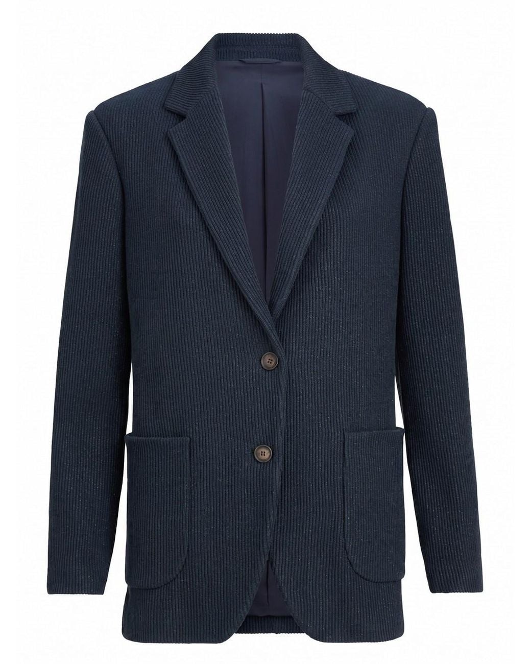 Brunello Cucinelli Blue Suit-Type Jacket