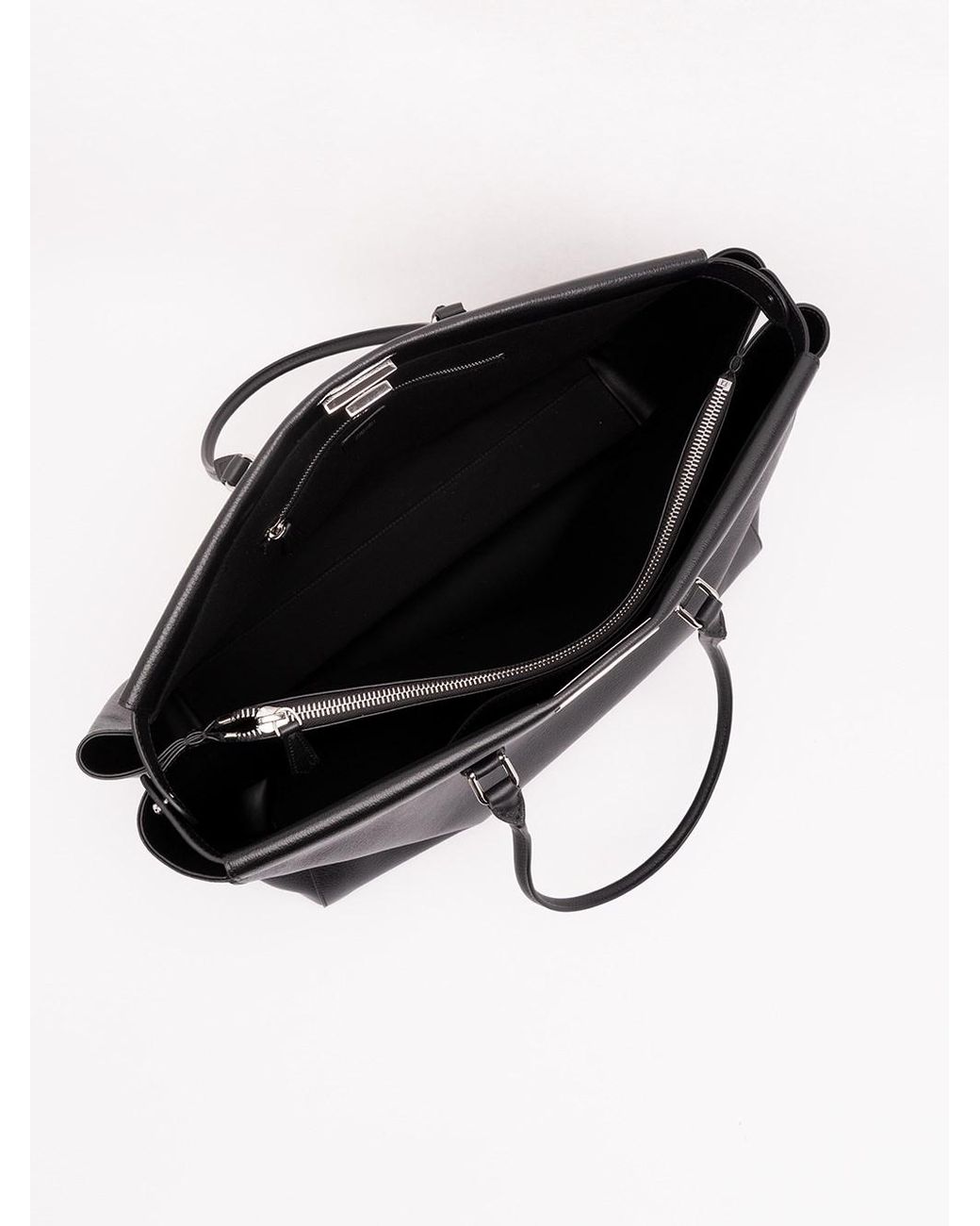 Fendi Black 'Peekaboo' Totes for men