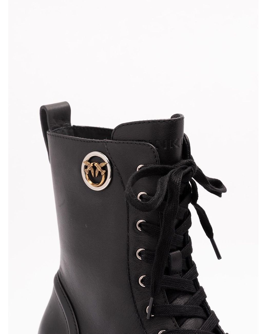 Pinko Black 'Eva 05' Ankle Boots