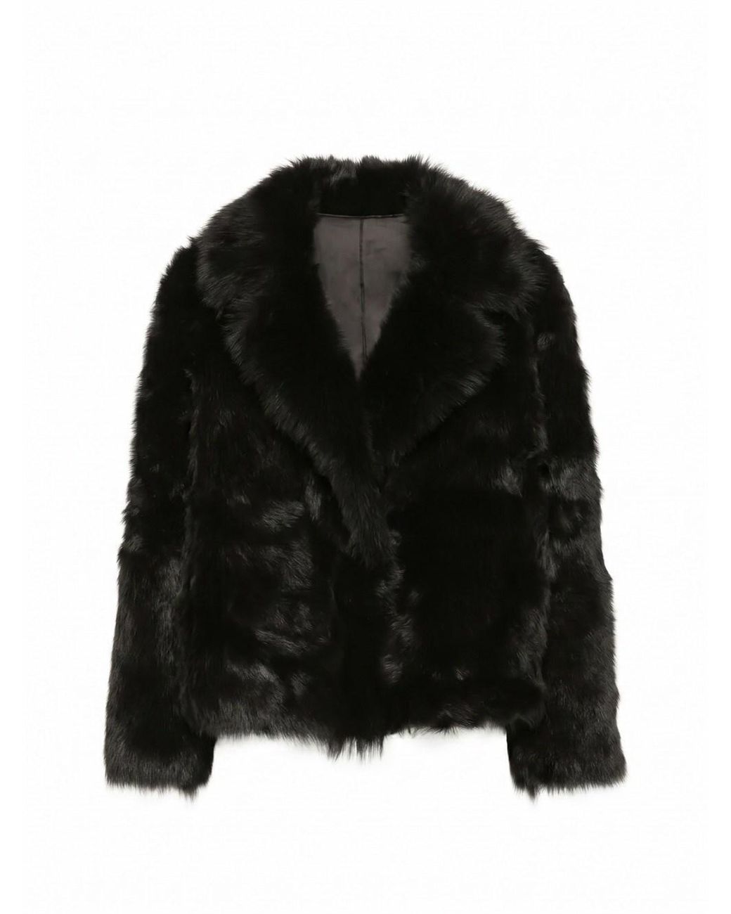 Blancha Black Shearling Jacket