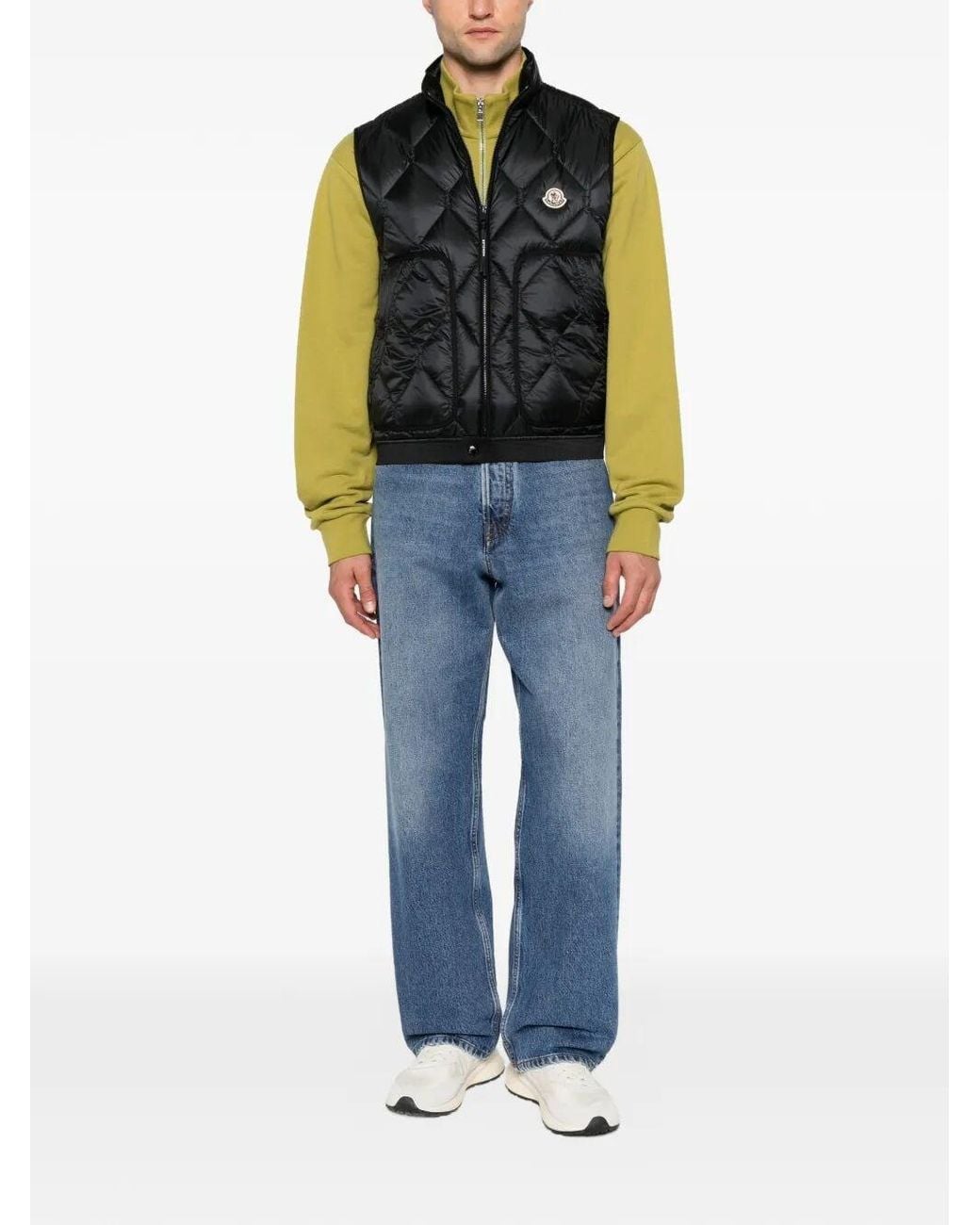 Moncler Blue Pants for men