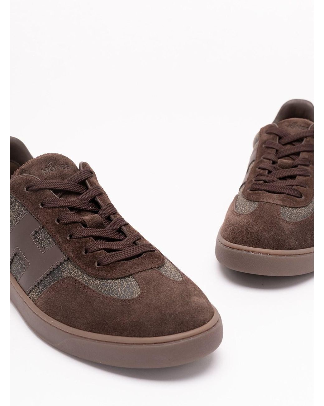 Hogan Brown Cool Sneakers for men