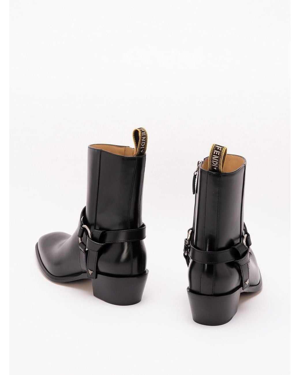 Fendi Black Boots for men