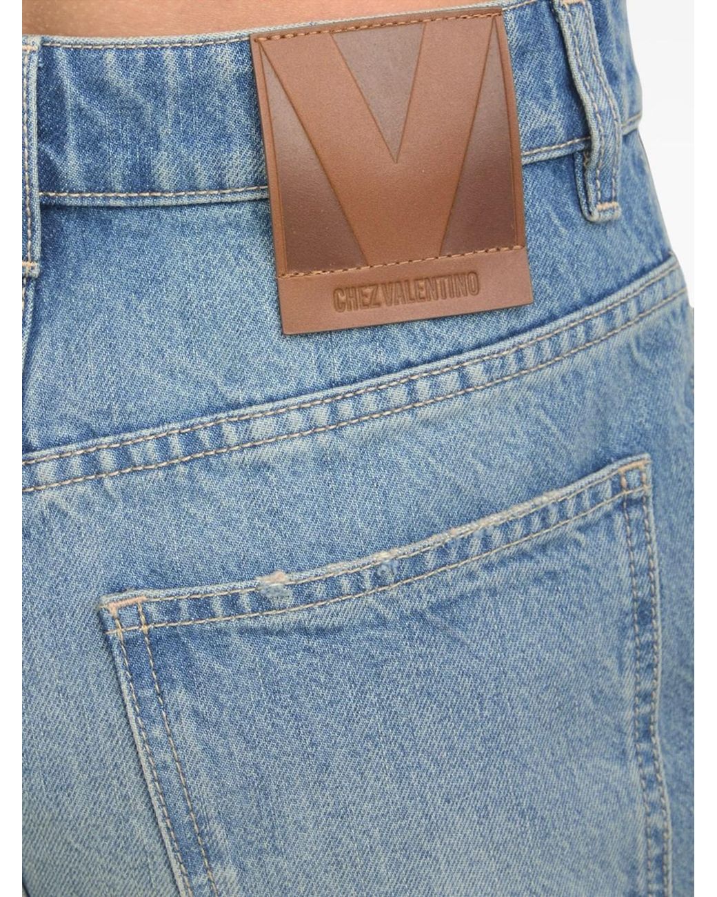 Valentino Garavani Blue Denim Pants