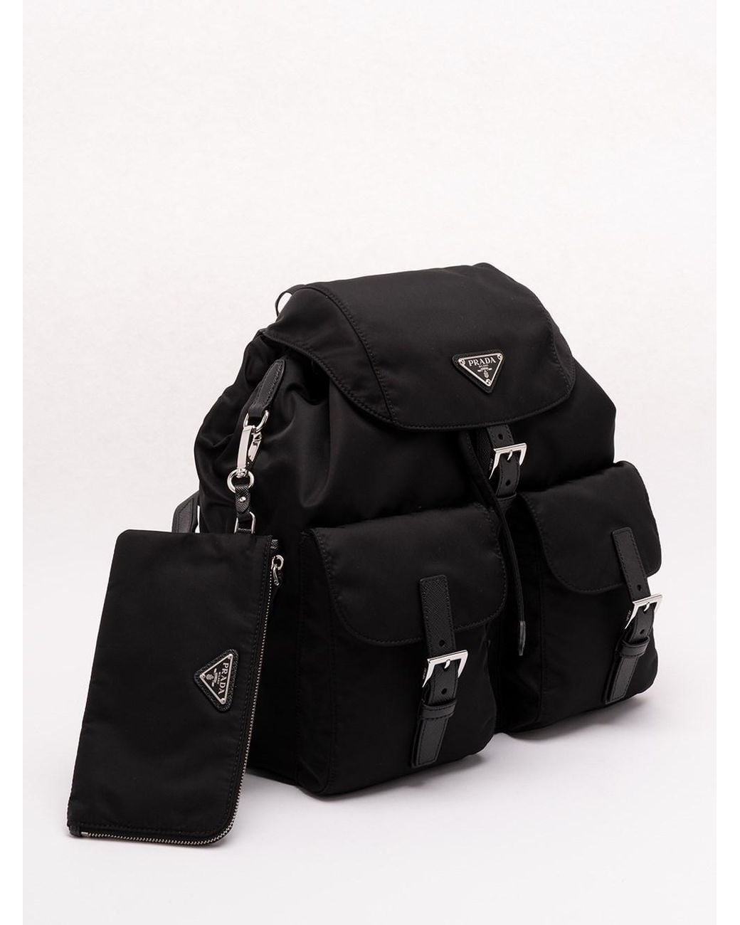 Prada Black Medium Re-Nylon Backpack