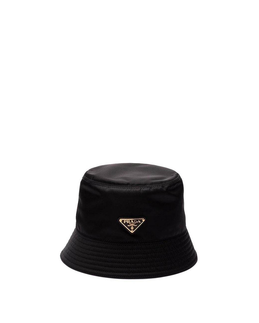 Prada Black Re-Nylon Bucket Hat