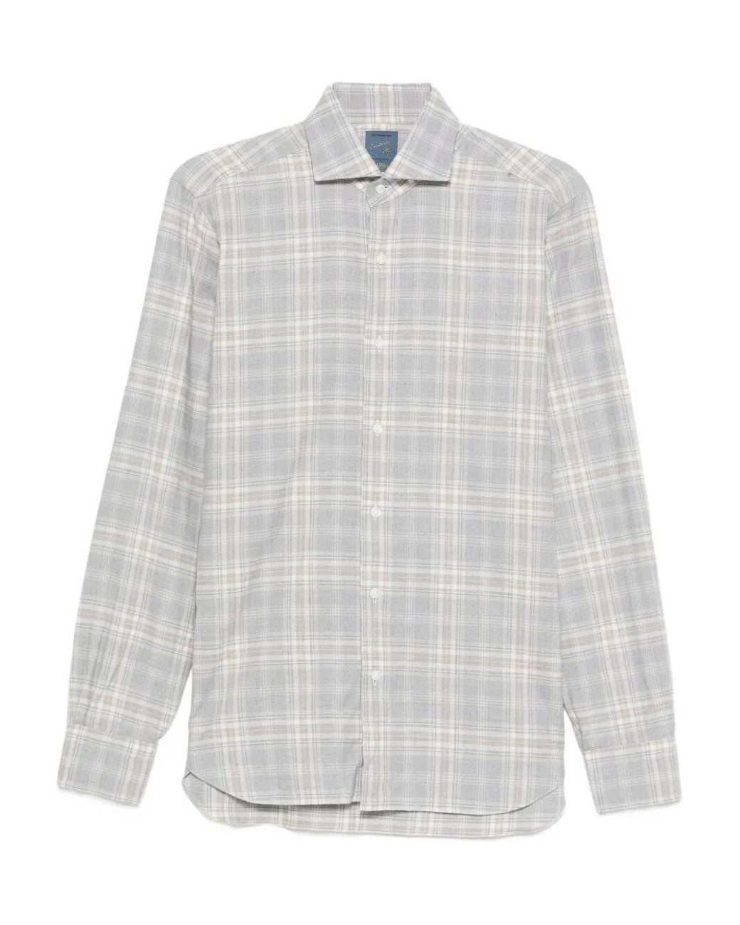 Barba Napoli White Shirt for men