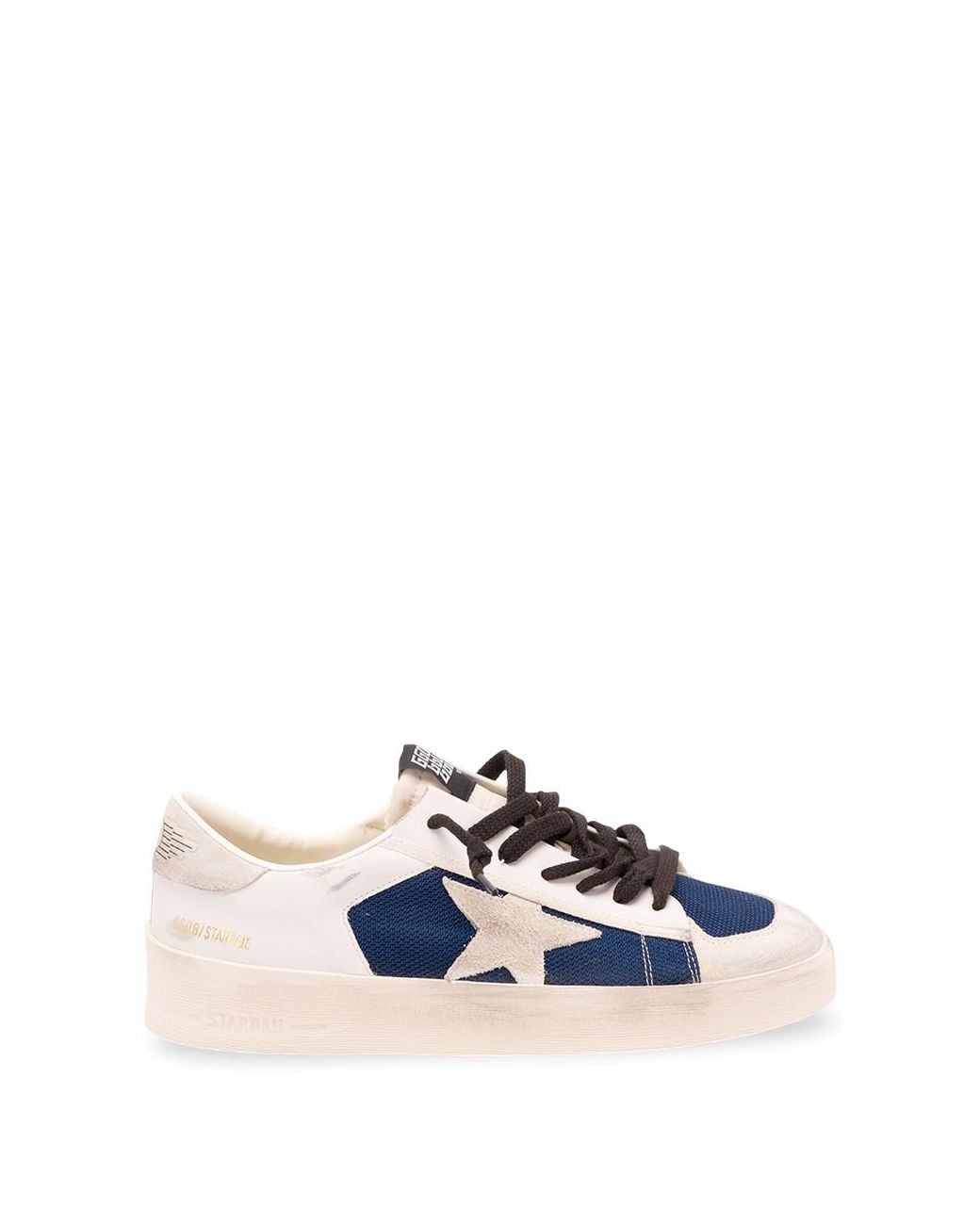 Golden Goose Deluxe Brand Blue 'Stardan' Sneakers for men