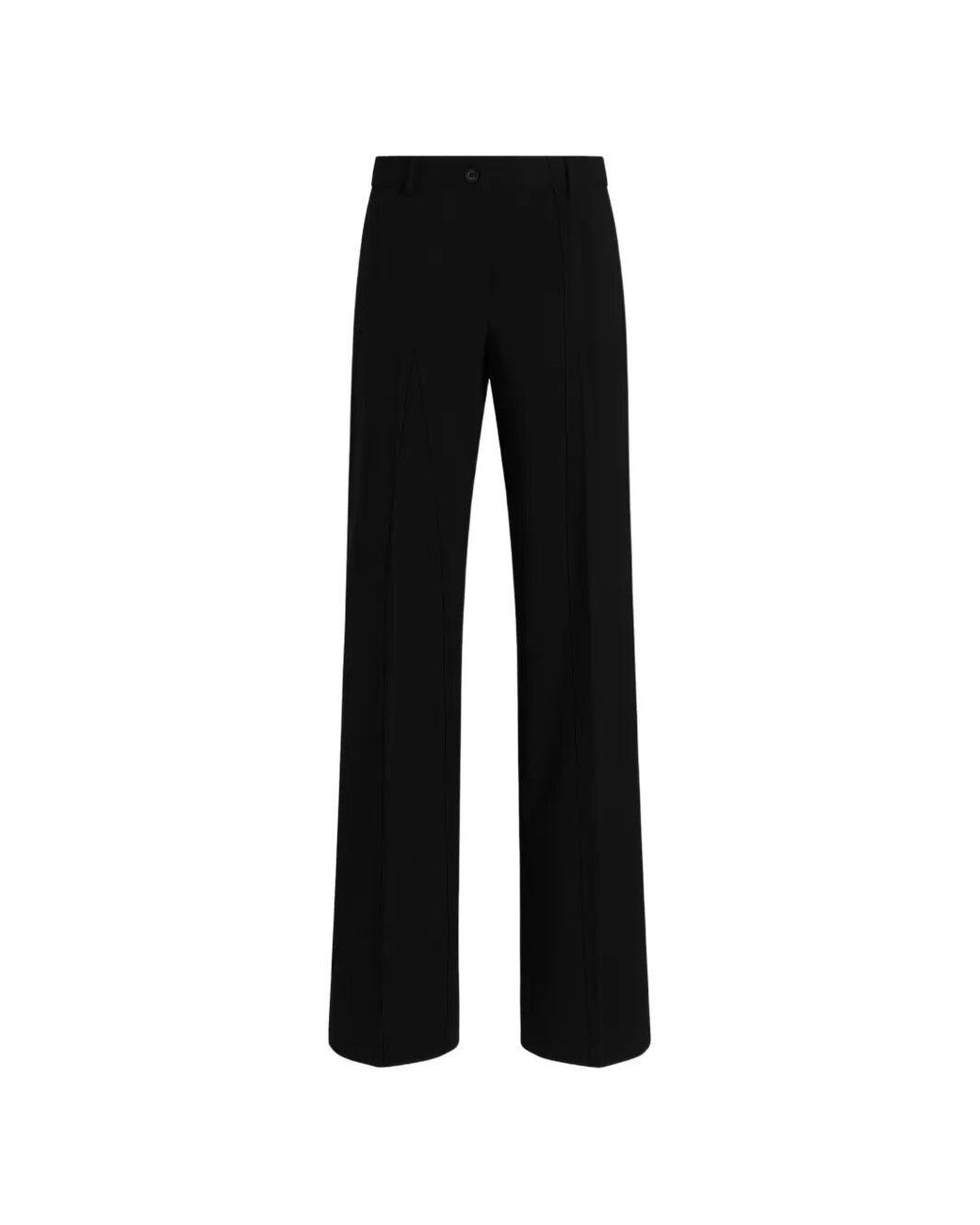 Dolce & Gabbana Black Dolce & Gabbana Dolce & Gabbana Wool Pants
