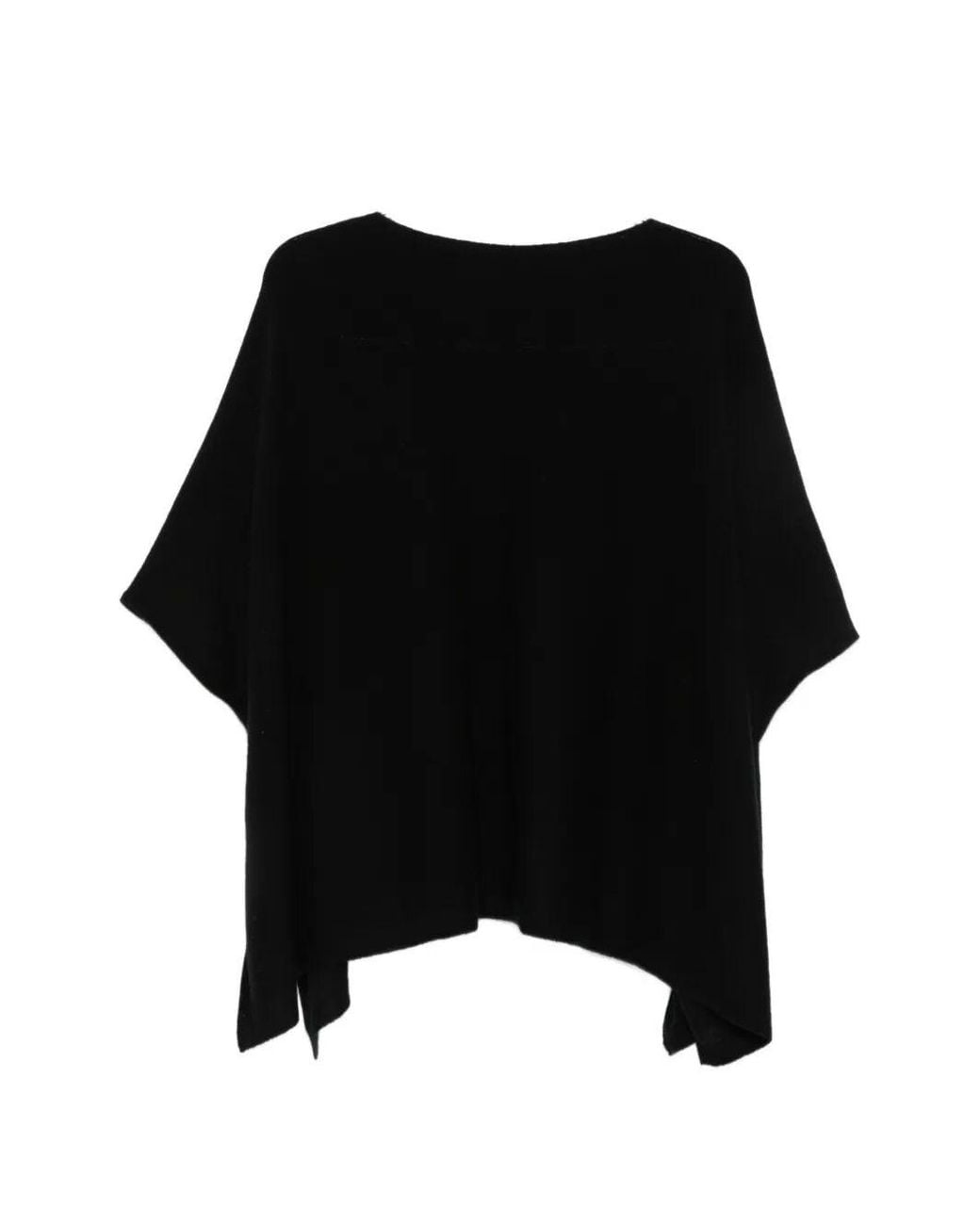 Not Shy Black 'Pamina' Poncho
